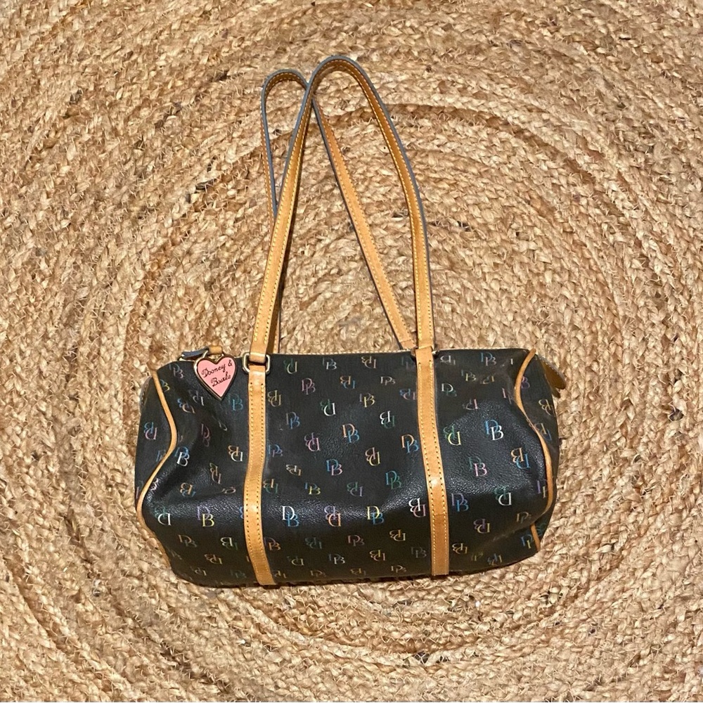 DOONEY & BOURKE VINTAGE LOGO LEATHER PURSE